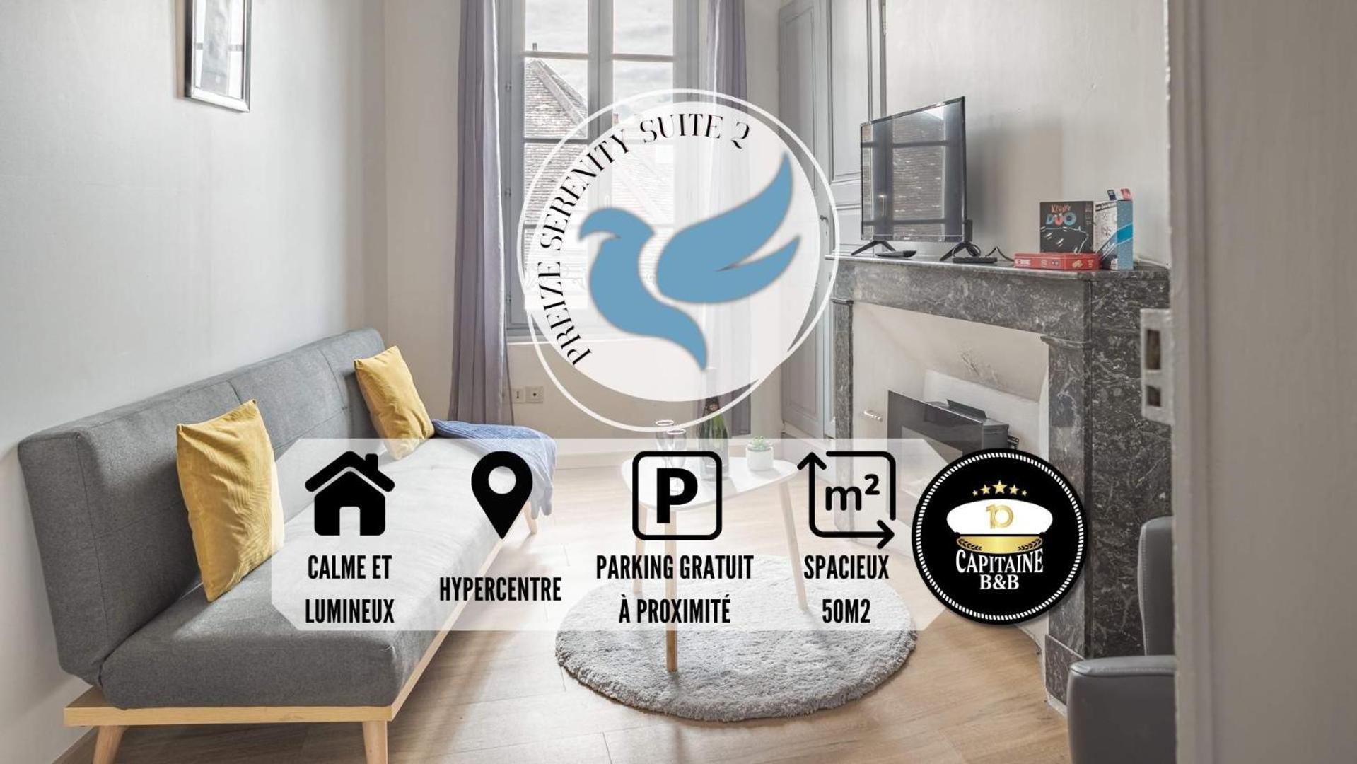 Preize Serenity Suite 2 - Hypercentre - 2 Pers. 特鲁瓦 外观 照片